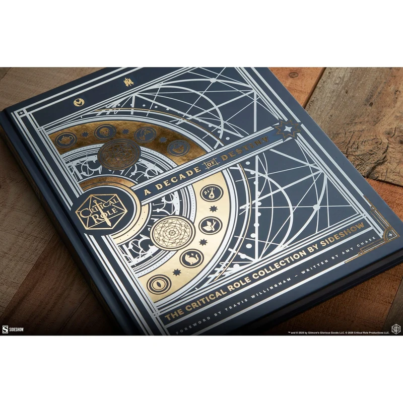 Sideshow Collectibles Buch A Decade of Destiny: The Critical Role Collection by Sideshow *Englische Version*