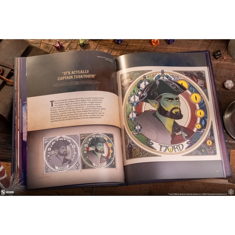 Sideshow Collectibles Buch A Decade of Destiny: The Critical Role Collection by Sideshow *Englische Version*