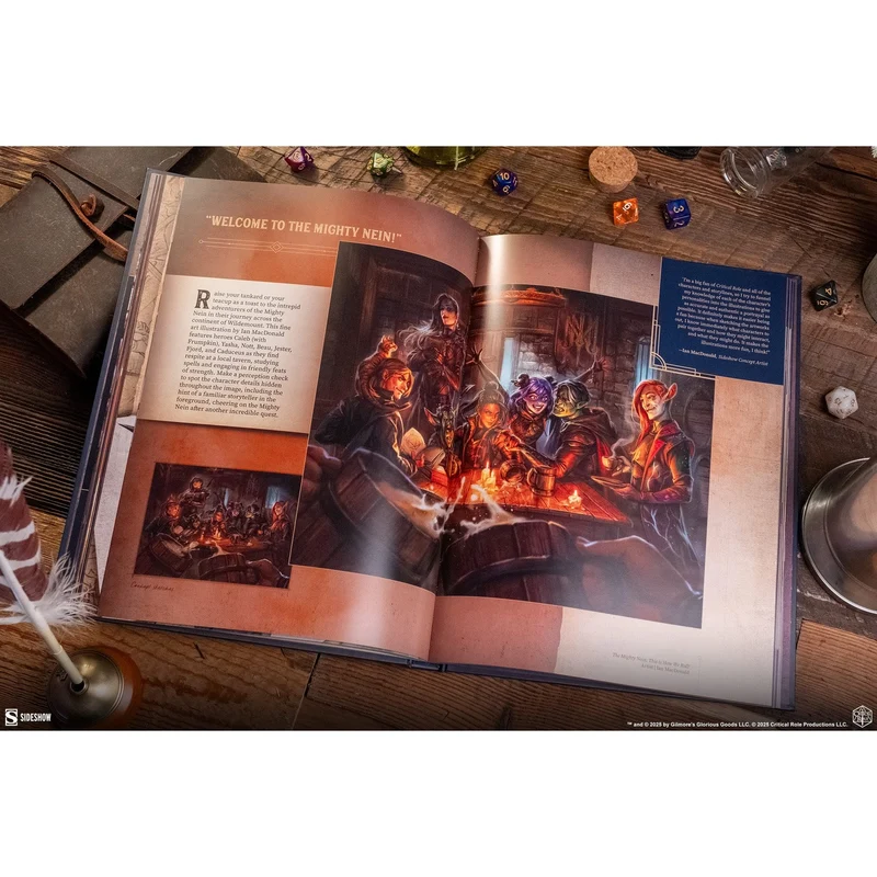 Sideshow Collectibles Buch A Decade of Destiny: The Critical Role Collection by Sideshow *Englische Version*
