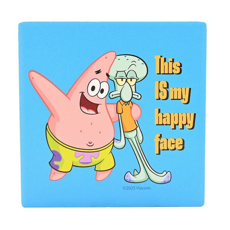 Spongebob - Patrick This Is My Happy Face Untersetzer