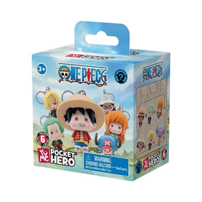 One Piece - YuMe Pocket Hero Schlüsselanhänger Series 2 Blind Box