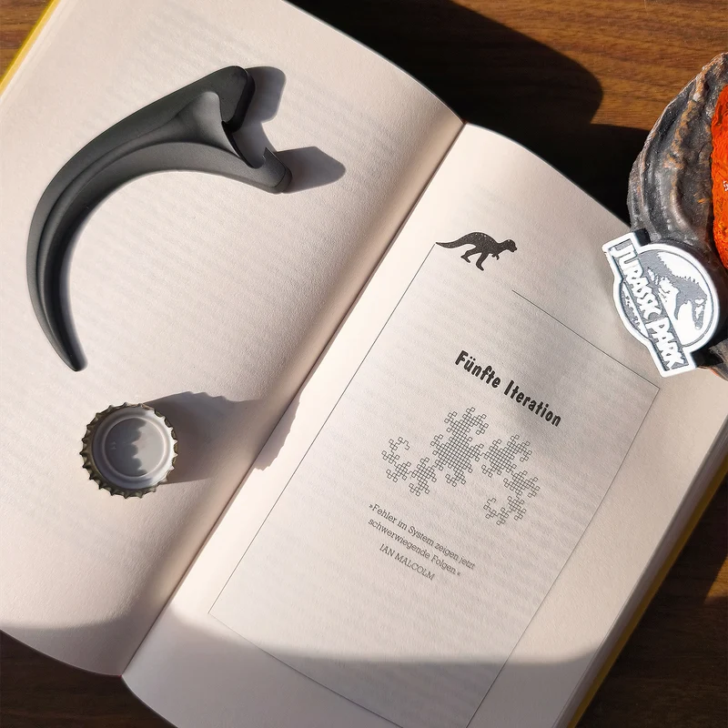 Jurassic Park - Velociraptor Kralle Magnet Flaschenöffner