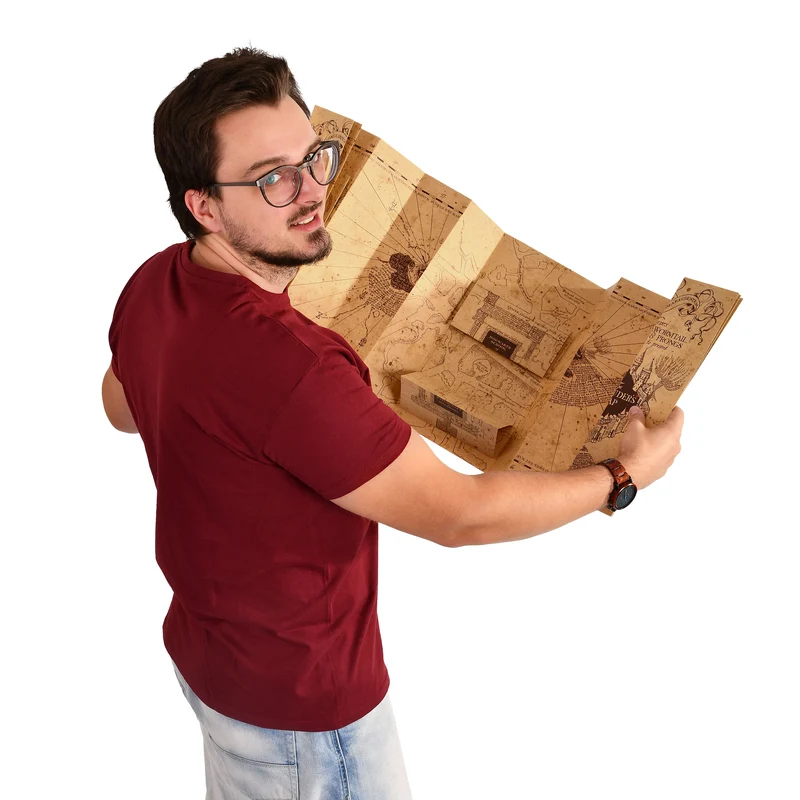 Die Karte des Rumtreibers inklusive Display
