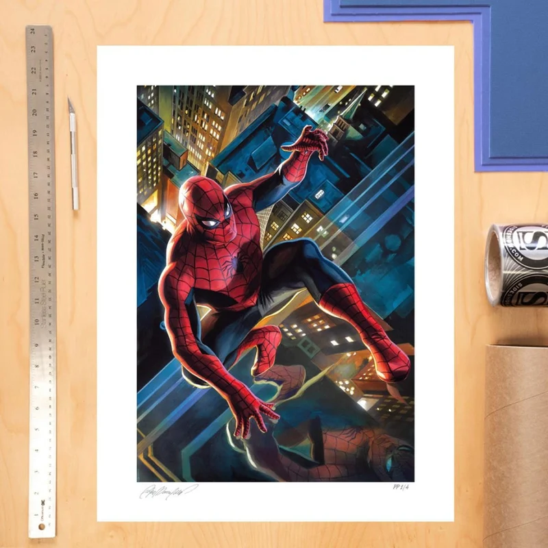 Marvel Kunstdruck The Amazing Spider-Man 61 x 41 cm - ungerahmt