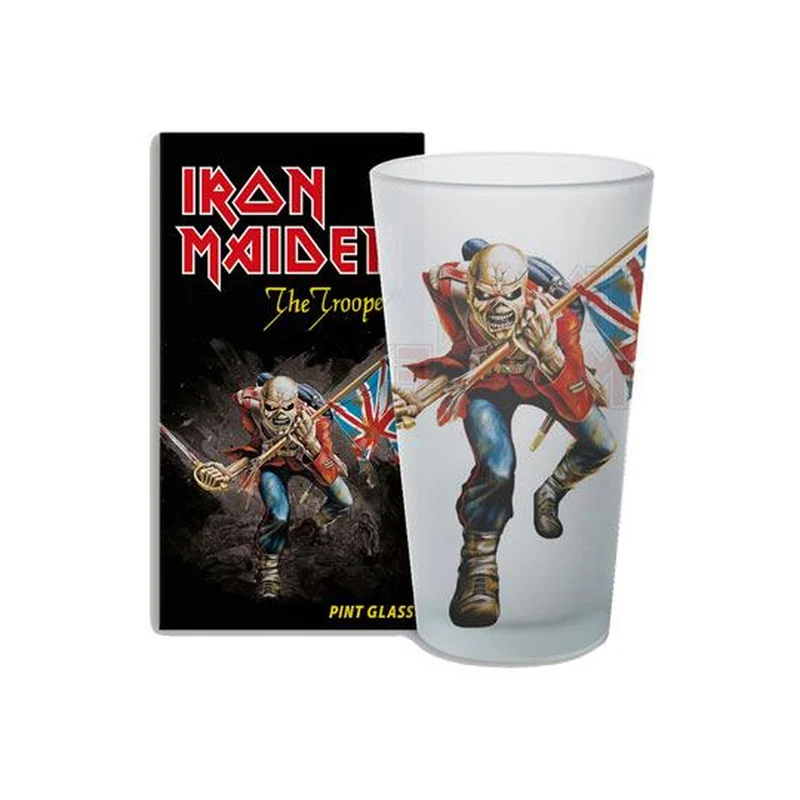 Iron Maiden Bierglas The Trooper