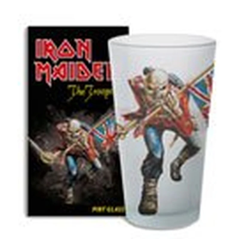 Iron Maiden Bierglas The Trooper