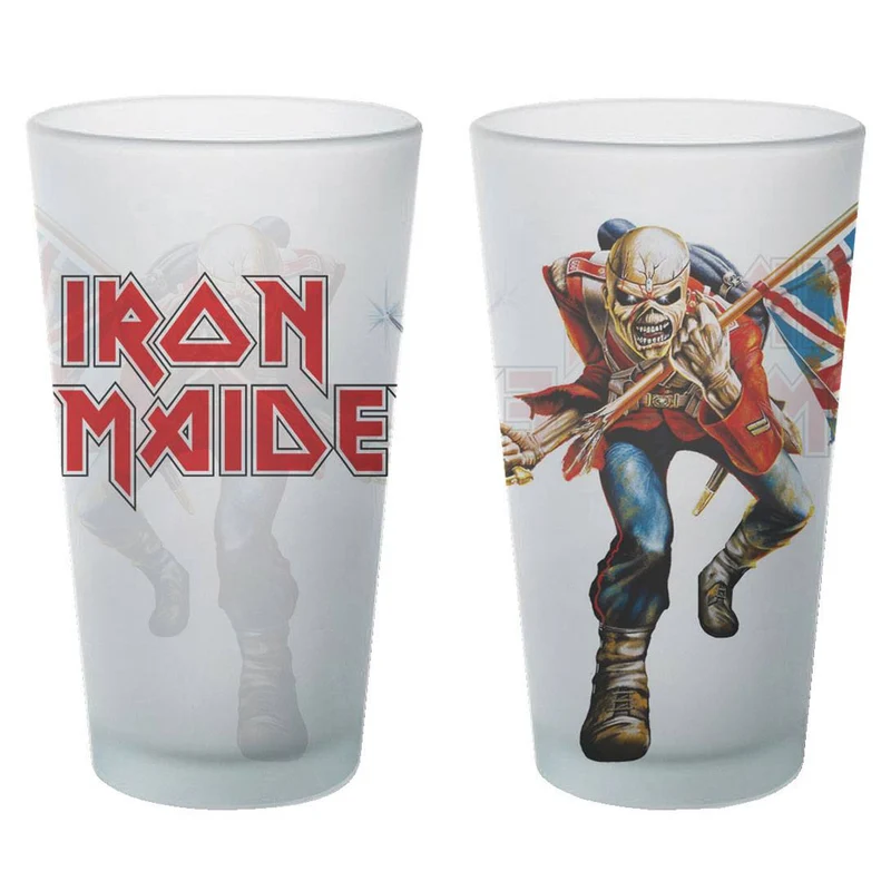 Iron Maiden Bierglas The Trooper