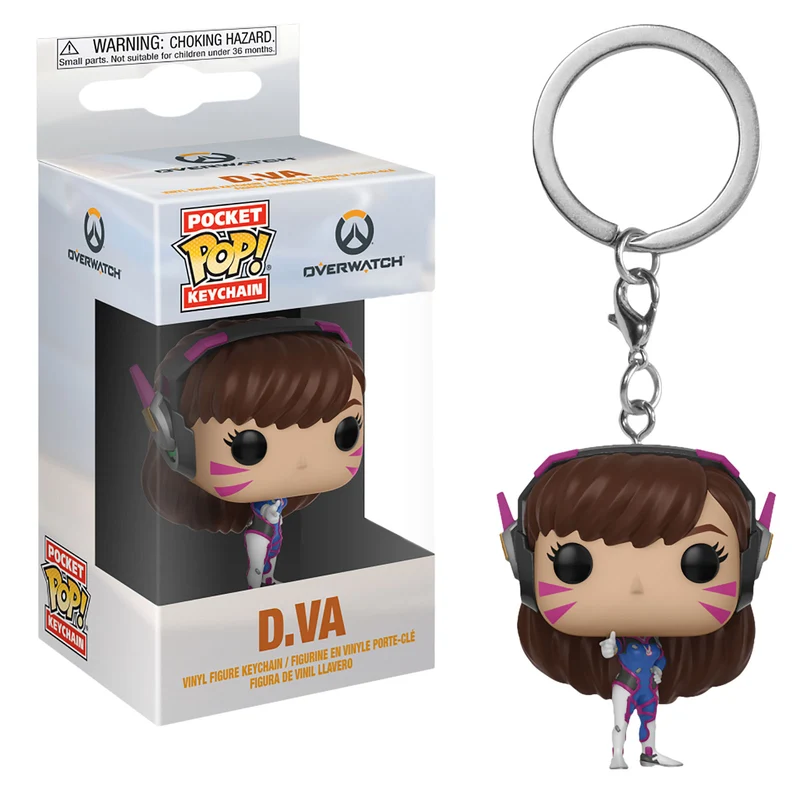 Overwatch - D.VA Funko Pop Schlüsselanhänger