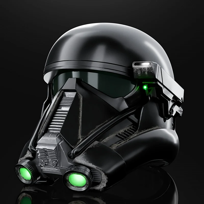 Star Wars - Imperial Death Trooper Black Series Helm Replik mit Licht