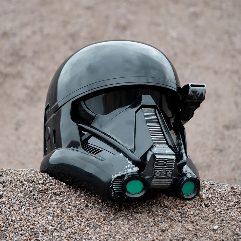 Star Wars - Imperial Death Trooper Black Series Helm Replik mit Licht