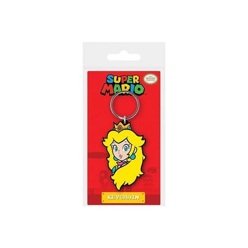 Super Mario PVC Schlüsselanhänger Princess Peach