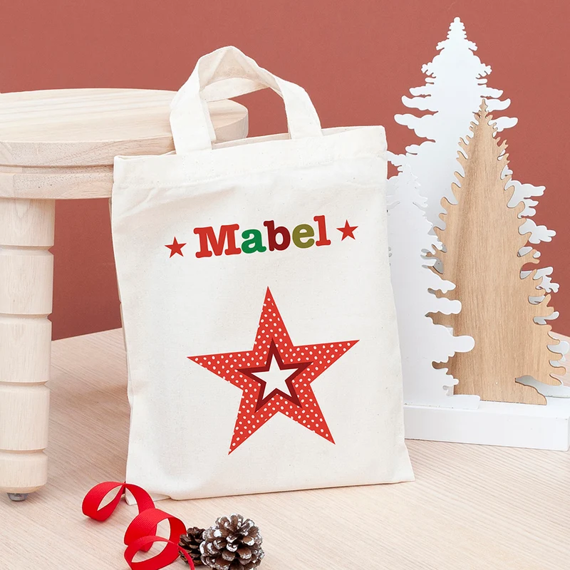 Personalised Personalised Christmas Gift Bag