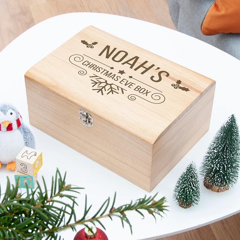 Personalised Personalised Christmas Eve Chest