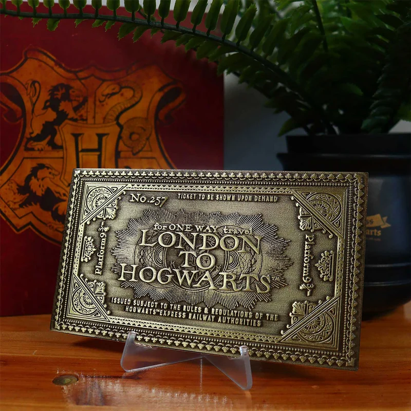 Harry Potter - Hogwarts Express Antik Ticket Replik limitiert