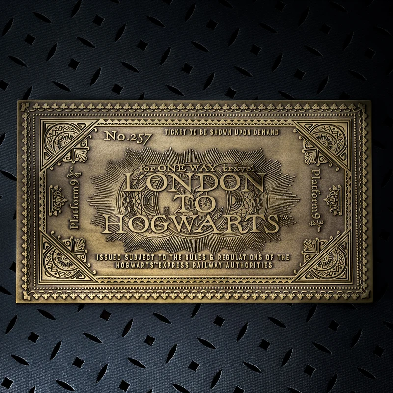 Harry Potter - Hogwarts Express Antik Ticket Replik limitiert