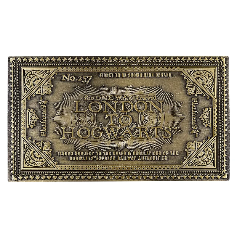 Harry Potter - Hogwarts Express Antik Ticket Replik limitiert