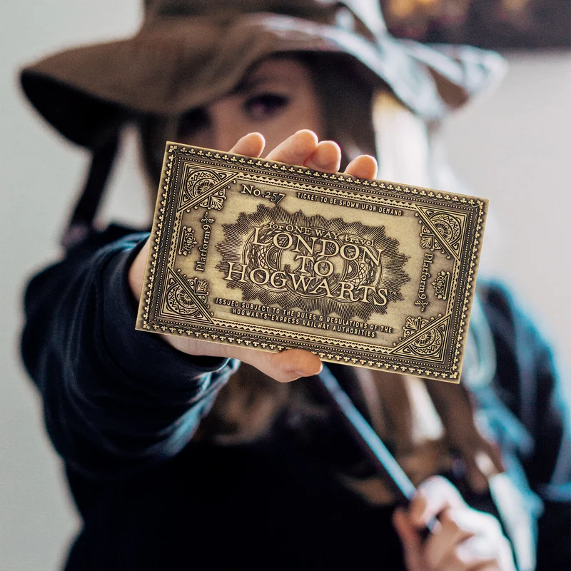 Harry Potter - Hogwarts Express Antik Ticket Replik limitiert