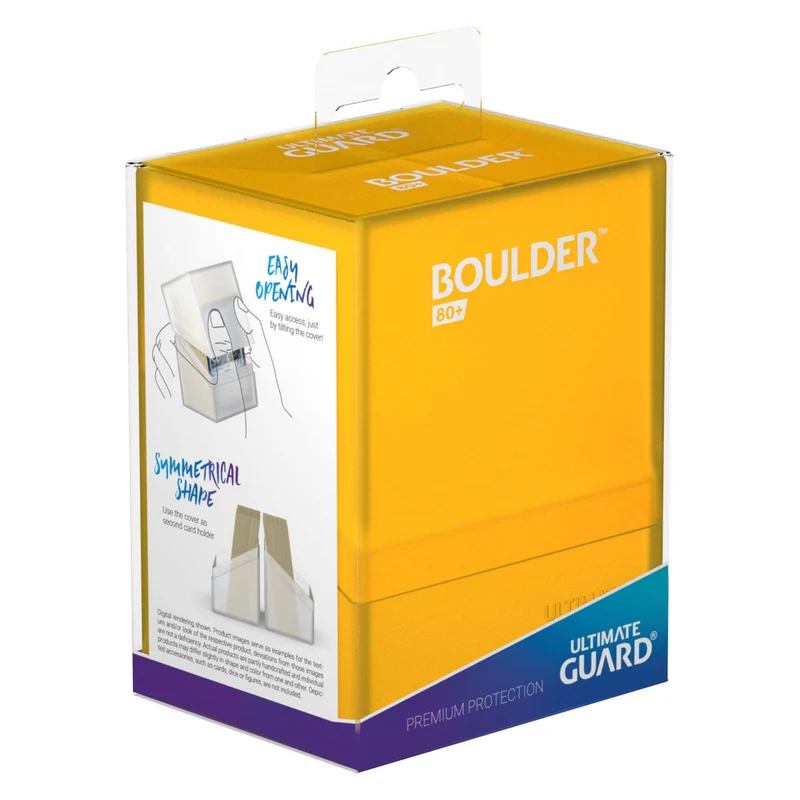 Ultimate Guard Boulder 80+ - Amber