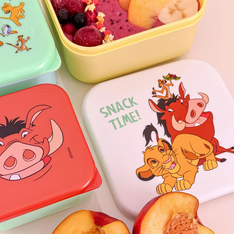 König der Löwen - Simba and Friends Lunchbox 3er Set