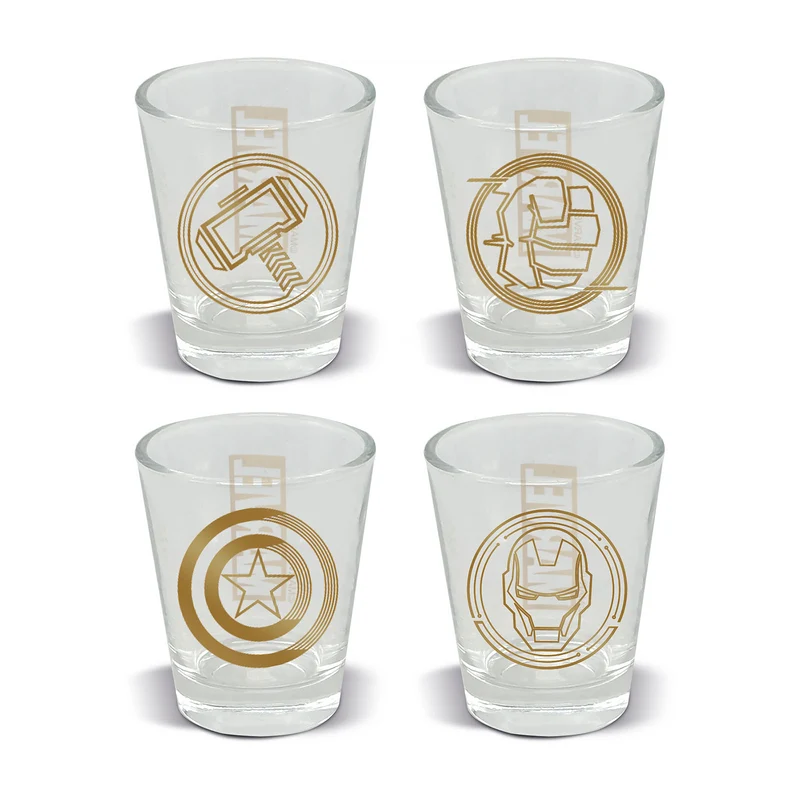 Marvel - Symbols Gläser 4er Set