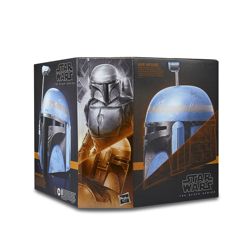 Axe Woves Black Series Premium Helm - Star Wars The Mandalorian