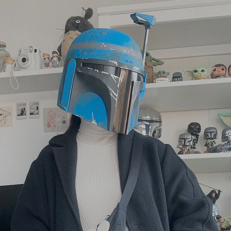 Axe Woves Black Series Premium Helm - Star Wars The Mandalorian