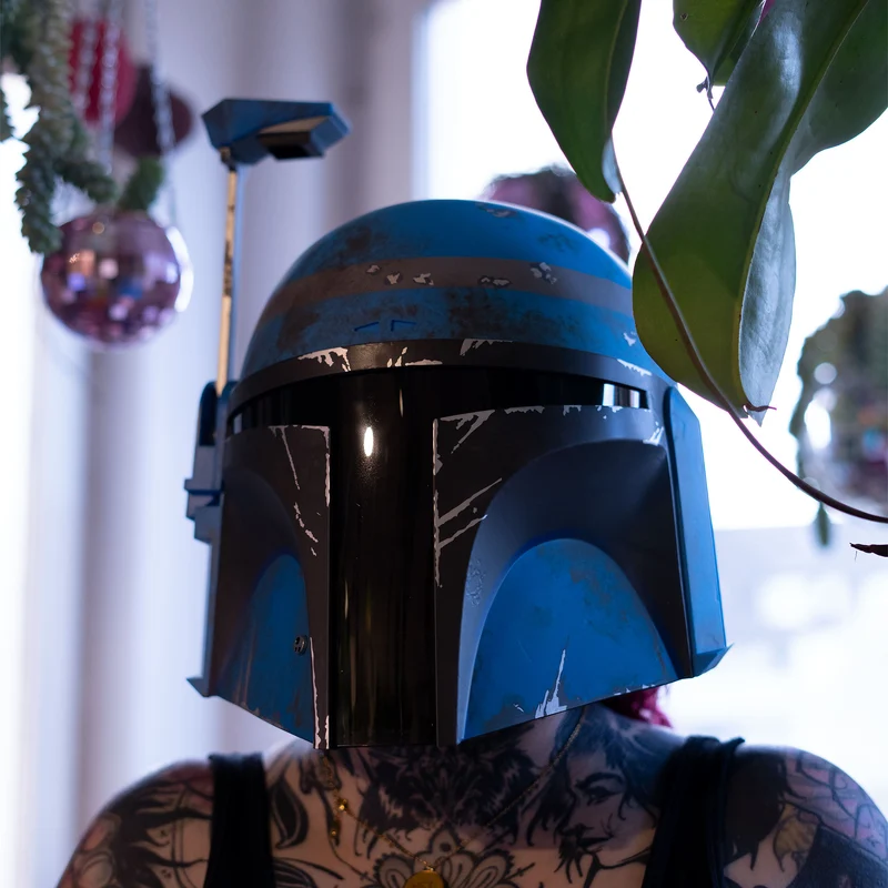 Axe Woves Black Series Premium Helm - Star Wars The Mandalorian