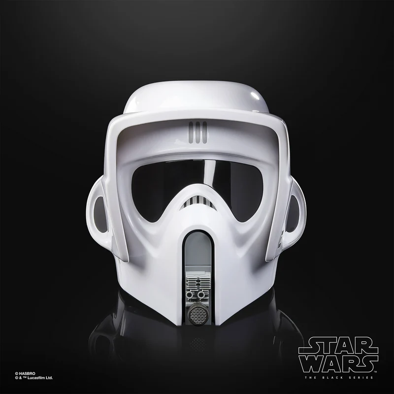 Star Wars - Scout Trooper Black Series Premium Helm