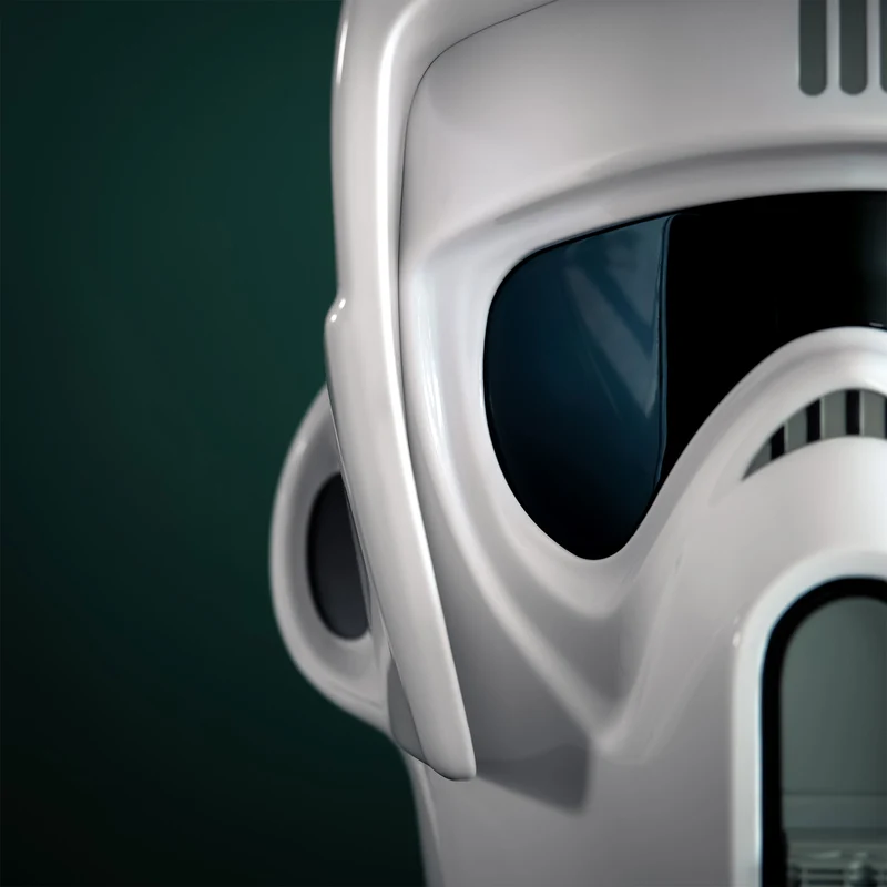 Star Wars - Scout Trooper Black Series Premium Helm
