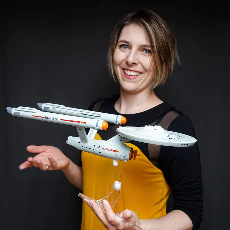 Star Trek - Enterprise NCC-1701 Replik mit Licht und Sound