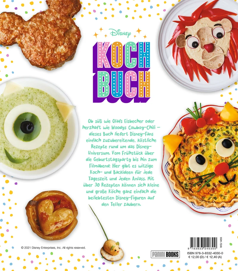 Disney Kochbuch - Gebundene Ausgabe