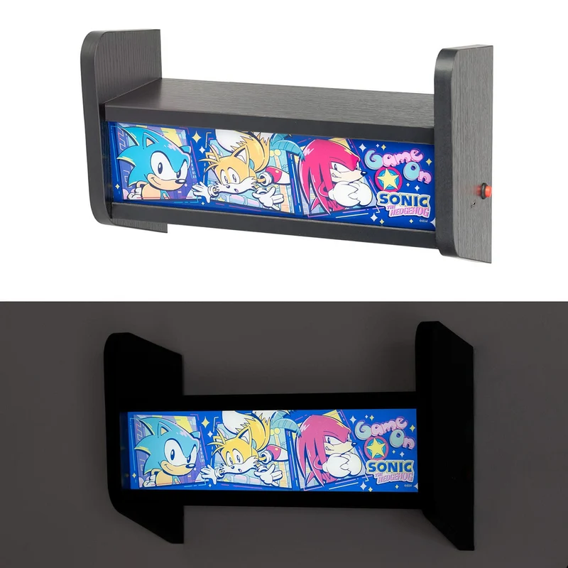 Sonic The Hedgehog Lampe mit USB-C Arcade