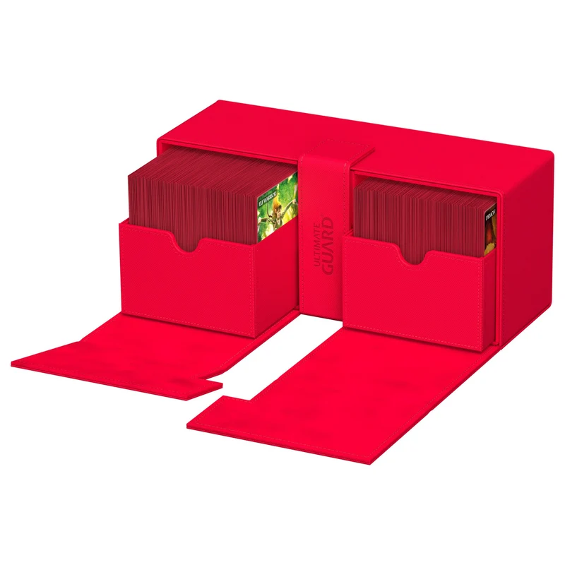 Ultimate Guard Twin Flip'n'Tray 266+ Xenoskin - Red