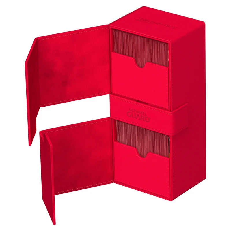 Ultimate Guard Twin Flip'n'Tray 266+ Xenoskin - Red