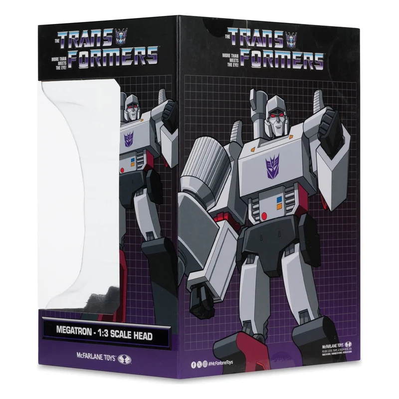 Transformers Mini-Replik Kopf 1/3 Megatron 18 cm