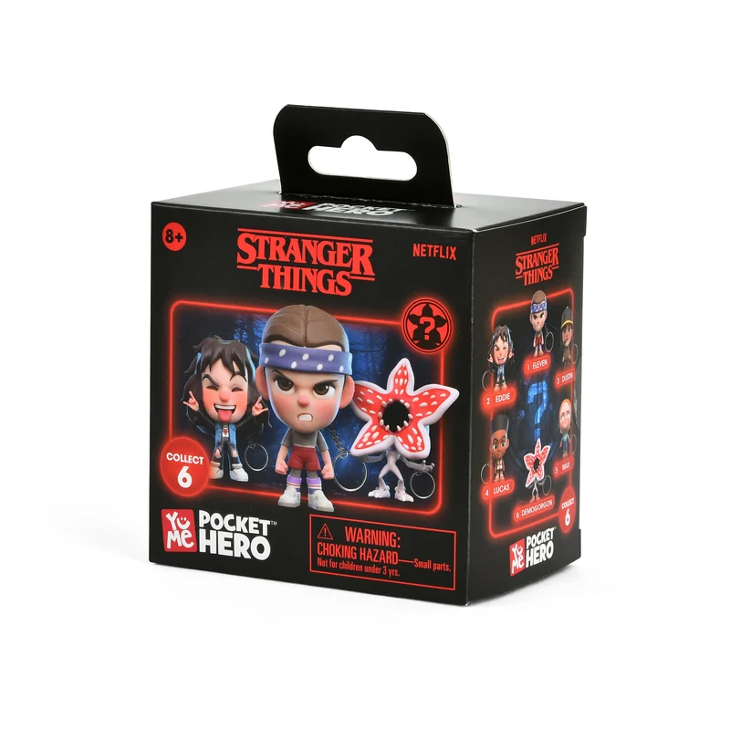 Stranger Things - YuMe Pocket Hero Blind Box Schlüsselanhänger