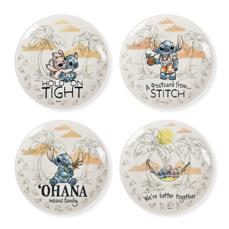 Stitch Ohana Tellerset - Lilo & Stitch