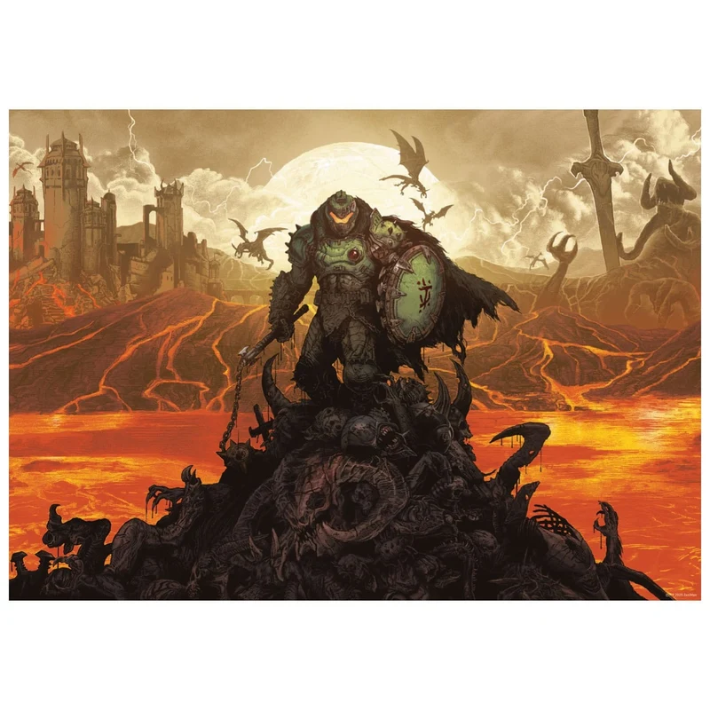 Doom: The Dark Ages Kunstdruck Limited Edition 42 x 30 cm