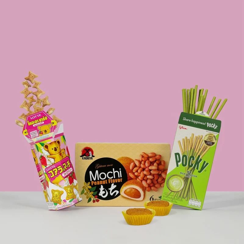 Pocky Milky Matcha Biskuit Stäbchen