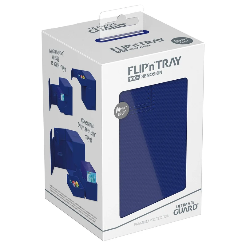 Ultimate Guard Flip'n'Tray 100+ Xenoskin - Blue