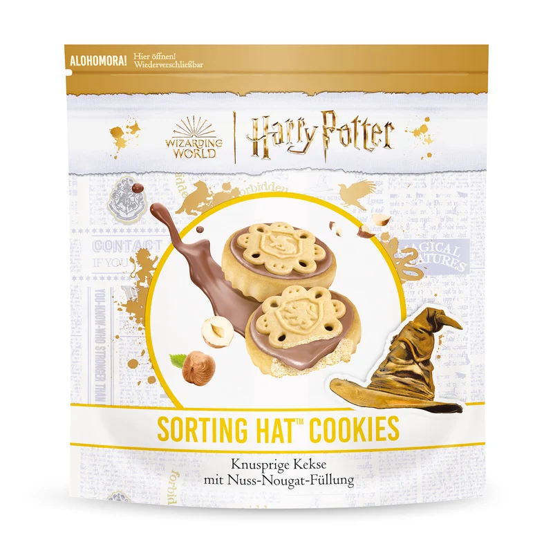 Harry Potter - Kekse mit Nuss-Nougat-Füllung