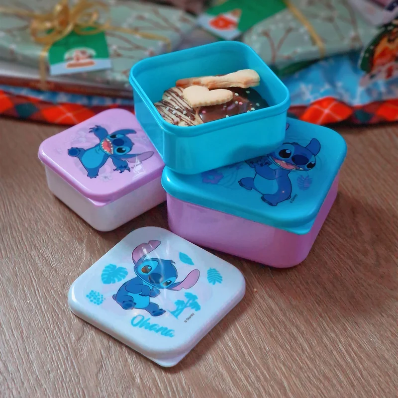 Stitch Lunchbox 3er Set - Lilo & Stitch