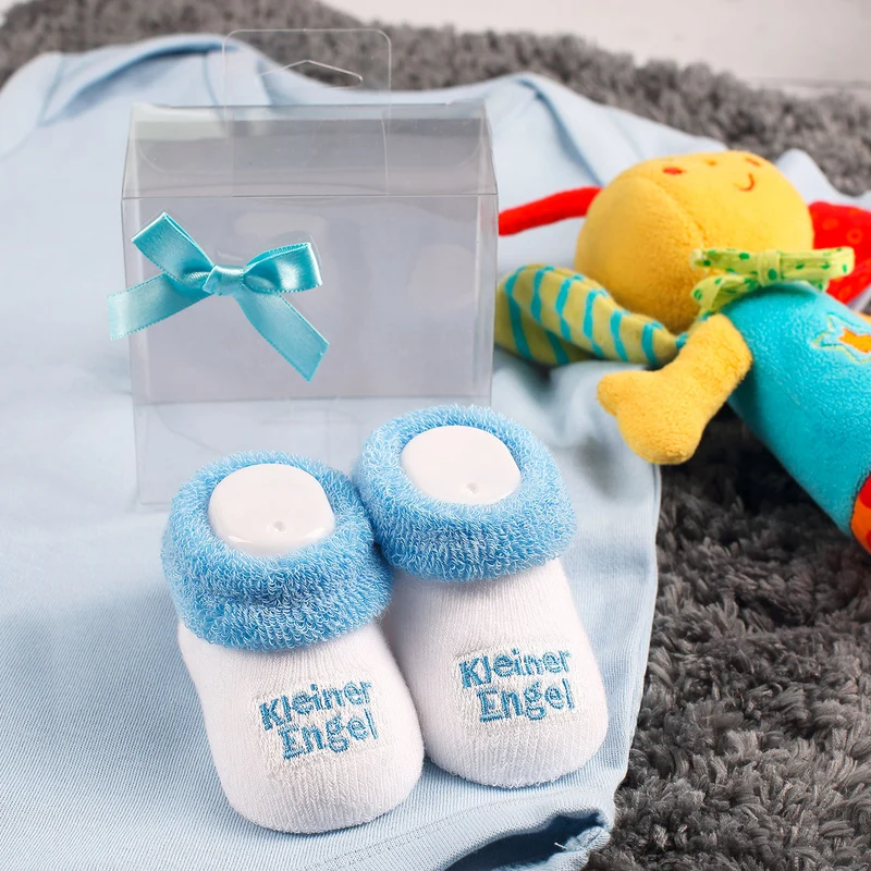 Babys erste Söckchen - Kleiner Engel in blau