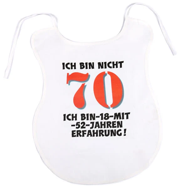 Großer Latz Ich bin nicht 70